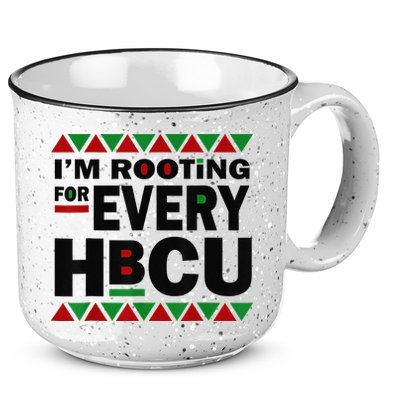 I'm Rooting For Every HBCU Black History Month African Pride 15oz Campfire Ceramic Mug