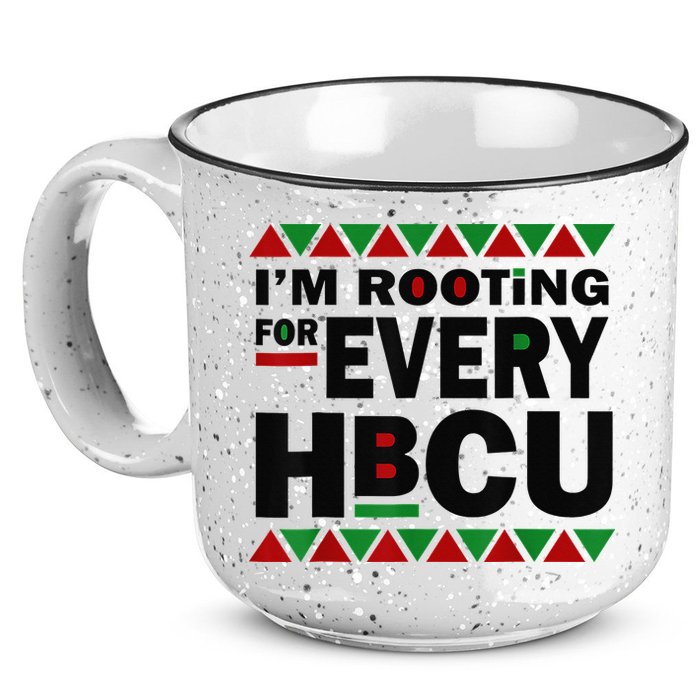 I'm Rooting For Every HBCU Black History Month African Pride 15oz Campfire Ceramic Mug