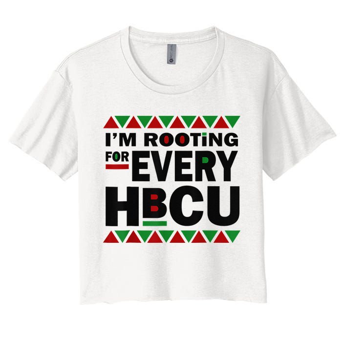 I'm Rooting For Every HBCU Black History Month African Pride Crop Top