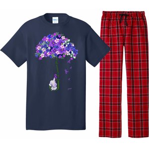 ILl Remember For You Purple Elephant AlzheimerS Awareness Cute Pajama Set