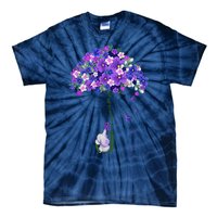 ILl Remember For You Purple Elephant AlzheimerS Awareness Cute Tie-Dye T-Shirt