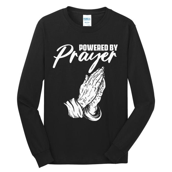 Inspiration Religious Faith Praying for Christians Tall Long Sleeve T-Shirt