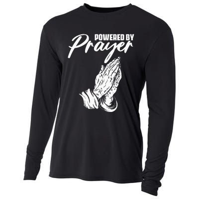 Inspiration Religious Faith Praying for Christians Cooling Performance Long Sleeve Crew