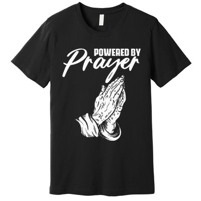 Inspiration Religious Faith Praying for Christians Premium T-Shirt