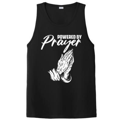 Inspiration Religious Faith Praying for Christians PosiCharge Competitor Tank