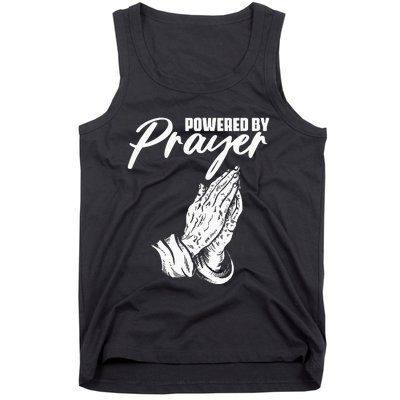 Inspiration Religious Faith Praying for Christians Tank Top