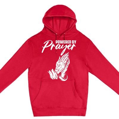 Inspiration Religious Faith Praying for Christians Premium Pullover Hoodie