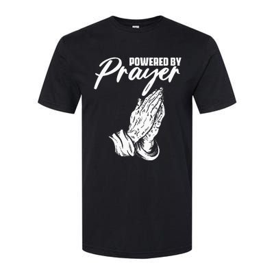 Inspiration Religious Faith Praying for Christians Softstyle CVC T-Shirt