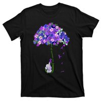 ILl Remember For You Purple Elephant AlzheimerS Awareness T-Shirt