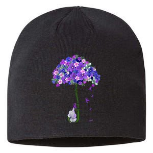 ILl Remember For You Purple Elephant AlzheimerS Awareness Sustainable Beanie