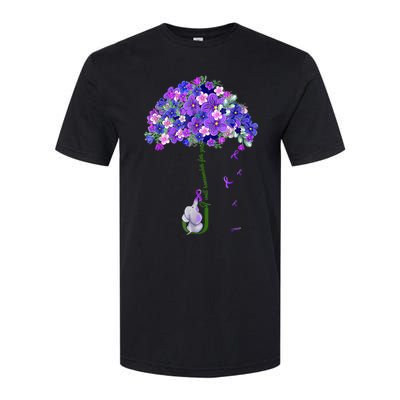 ILl Remember For You Purple Elephant AlzheimerS Awareness Softstyle CVC T-Shirt