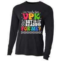 I'm Ready for VPK Grade First Day Of School Teacher Cooling Performance Long Sleeve Crew