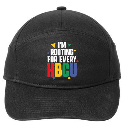 IM Rooting For Every Hbcu African American 7-Panel Snapback Hat