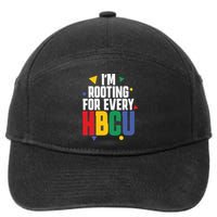 IM Rooting For Every Hbcu African American 7-Panel Snapback Hat