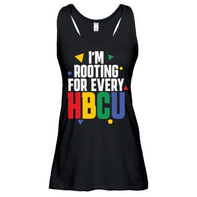IM Rooting For Every Hbcu African American Ladies Essential Flowy Tank