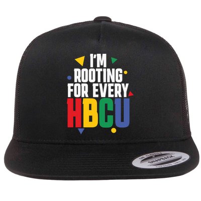 IM Rooting For Every Hbcu African American Flatbill Hat
