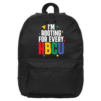 IM Rooting For Every Hbcu African American 16 in Basic Backpack