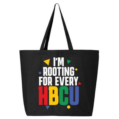 IM Rooting For Every Hbcu African American 25L Jumbo Tote