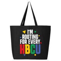 IM Rooting For Every Hbcu African American 25L Jumbo Tote
