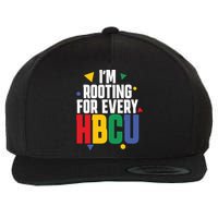 IM Rooting For Every Hbcu African American Wool Snapback Cap