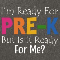 Im Ready For Pre K But Is It Ready For Me Cotton Canvas Backpack