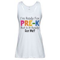 Im Ready For Pre K But Is It Ready For Me Ladies Essential Flowy Tank