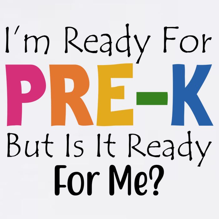 Im Ready For Pre K But Is It Ready For Me Women's V-Neck T-Shirt