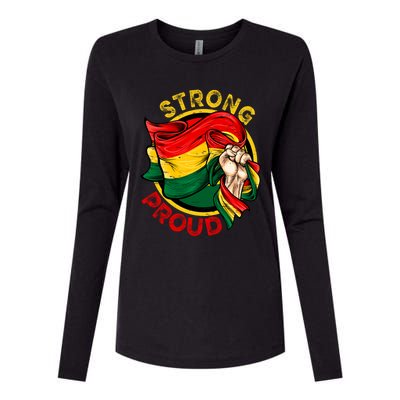 I'm Rooting For Every Hbcu Juneteenth Black History Month Gift Womens Cotton Relaxed Long Sleeve T-Shirt