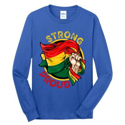 I'm Rooting For Every Hbcu Juneteenth Black History Month Gift Tall Long Sleeve T-Shirt