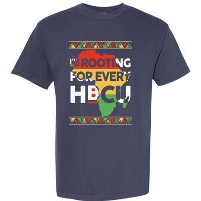 I'm Rooting For Every HBCU Graduation Costume Girl Garment-Dyed Heavyweight T-Shirt