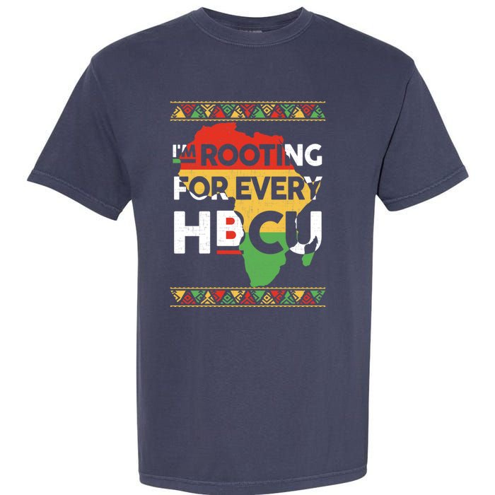 I'm Rooting For Every HBCU Graduation Costume Girl Garment-Dyed Heavyweight T-Shirt