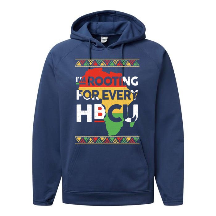 I'm Rooting For Every HBCU Graduation Costume Girl Performance Fleece Hoodie