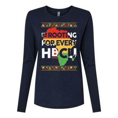 I'm Rooting For Every HBCU Graduation Costume Girl Womens Cotton Relaxed Long Sleeve T-Shirt