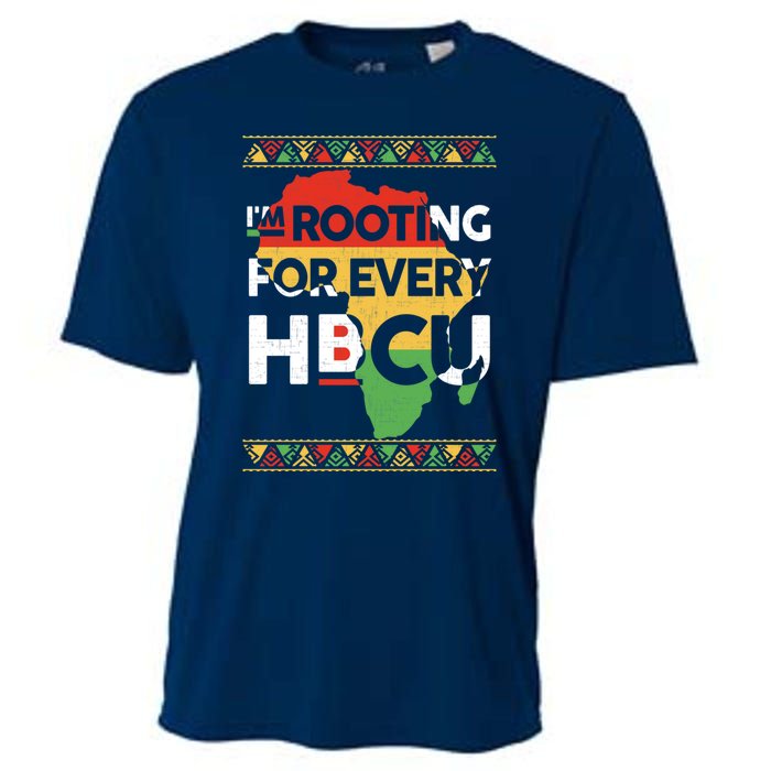 I'm Rooting For Every HBCU Graduation Costume Girl Cooling Performance Crew T-Shirt