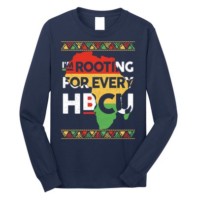 I'm Rooting For Every HBCU Graduation Costume Girl Long Sleeve Shirt