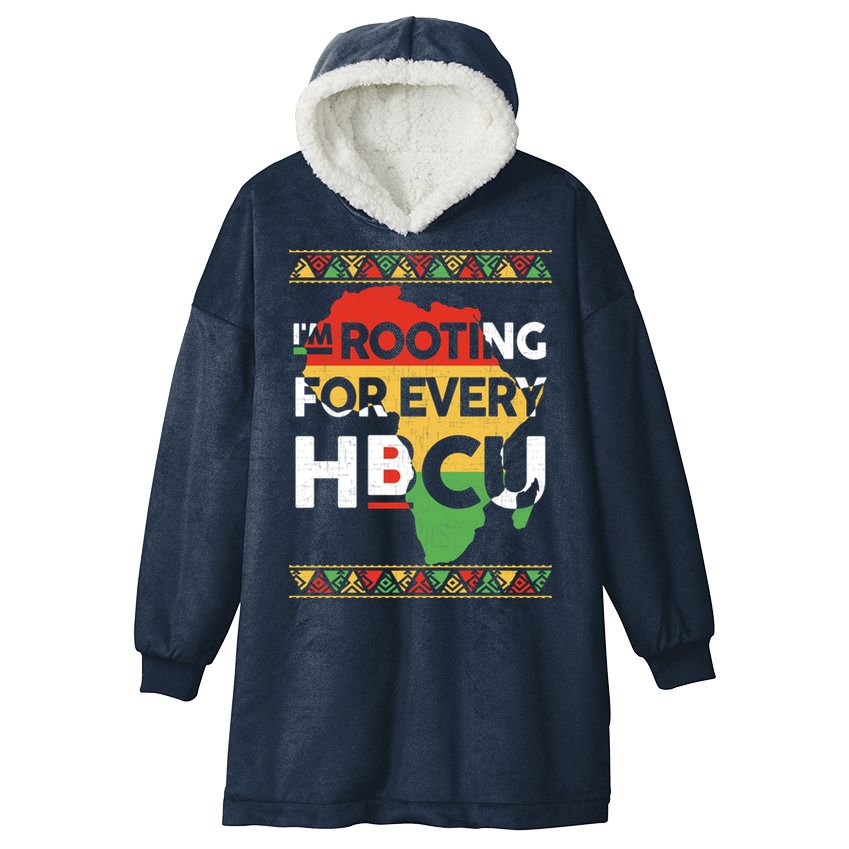 I'm Rooting For Every HBCU Graduation Costume Girl Hooded Wearable Blanket