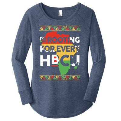 I'm Rooting For Every HBCU Graduation Costume Girl Women's Perfect Tri Tunic Long Sleeve Shirt