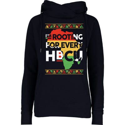 I'm Rooting For Every HBCU Graduation Costume Girl Womens Funnel Neck Pullover Hood