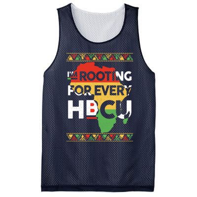 I'm Rooting For Every HBCU Graduation Costume Girl Mesh Reversible Basketball Jersey Tank