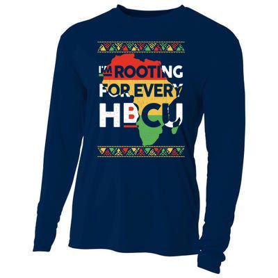 I'm Rooting For Every HBCU Graduation Costume Girl Cooling Performance Long Sleeve Crew