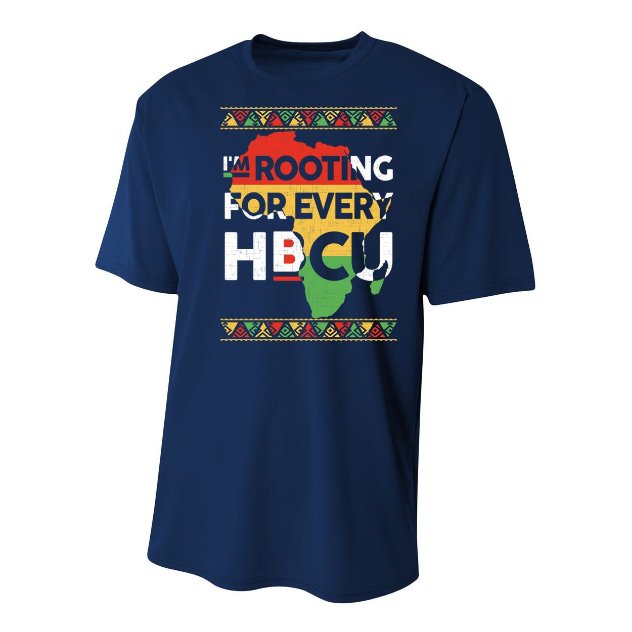 I'm Rooting For Every HBCU Graduation Costume Girl Youth Performance Sprint T-Shirt