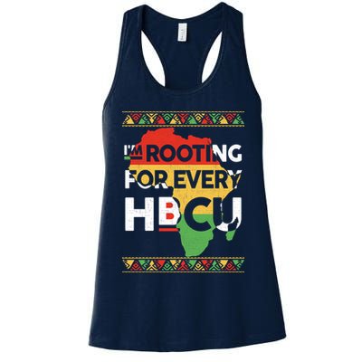 I'm Rooting For Every HBCU Graduation Costume Girl Womens Tank Top