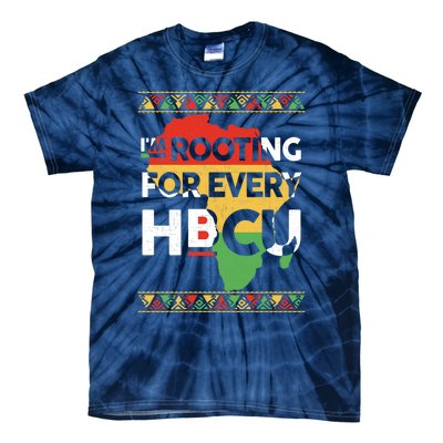 I'm Rooting For Every HBCU Graduation Costume Girl Tie-Dye T-Shirt