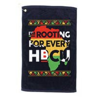 I'm Rooting For Every HBCU Graduation Costume Girl Golf Towel
