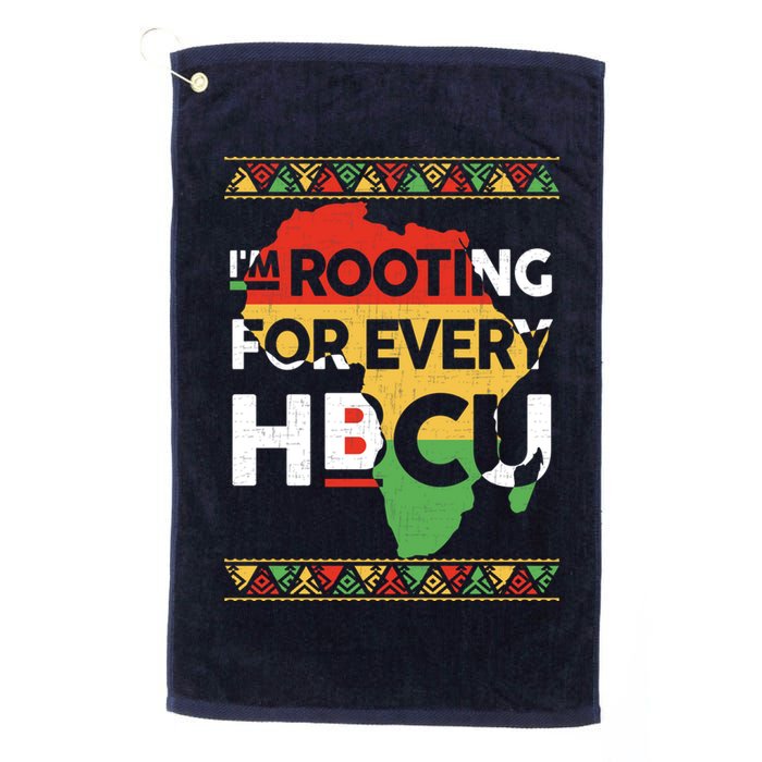 I'm Rooting For Every HBCU Graduation Costume Girl Golf Towel