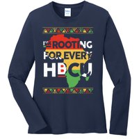 I'm Rooting For Every HBCU Graduation Costume Girl Ladies Long Sleeve Shirt