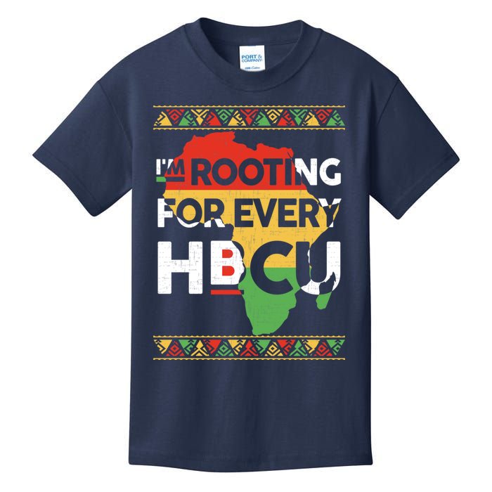 I'm Rooting For Every HBCU Graduation Costume Girl Kids T-Shirt