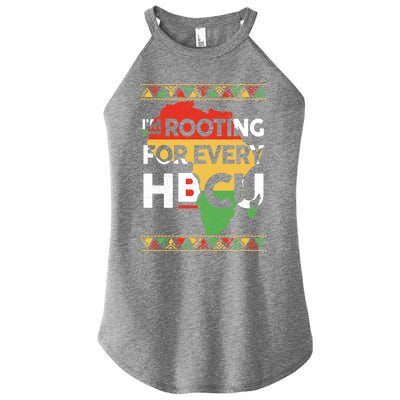 I'm Rooting For Every HBCU Graduation Costume Girl Women's Perfect Tri Rocker Tank