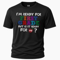 Im Ready For First Grade But Is It Ready For Me Performance Shirt