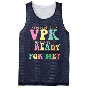 IM Ready For Vpk Grade First Day Of School Teacher Gift Mesh Reversible Basketball Jersey Tank